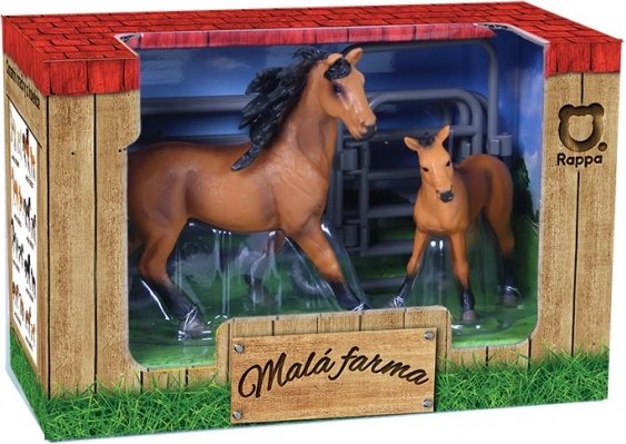 Horse Set with Paddock