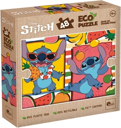 Lisciani Double-Sided Eco Puzzle Stitch (48 pieces)