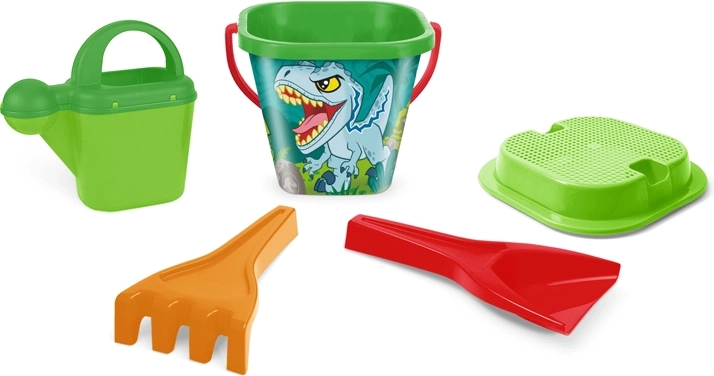 Wader Jurassic World Explorers sand set, 5 pieces