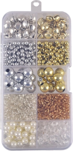 Creative Bead and Decoration Set – 10 Types