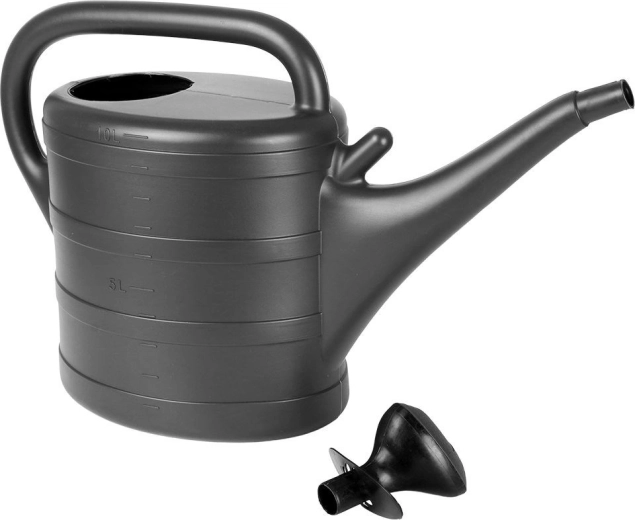 Arrosoir en plastique gris 10 l