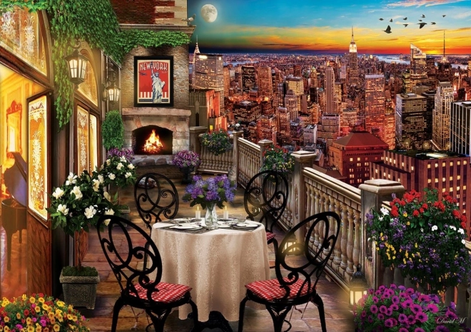 Puzzle Dinner in New York 1000 pieces ART PUZZLE