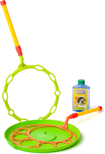 Woobly Boobly kit pour grandes bulles avec 2 embouts et solution 300 ml