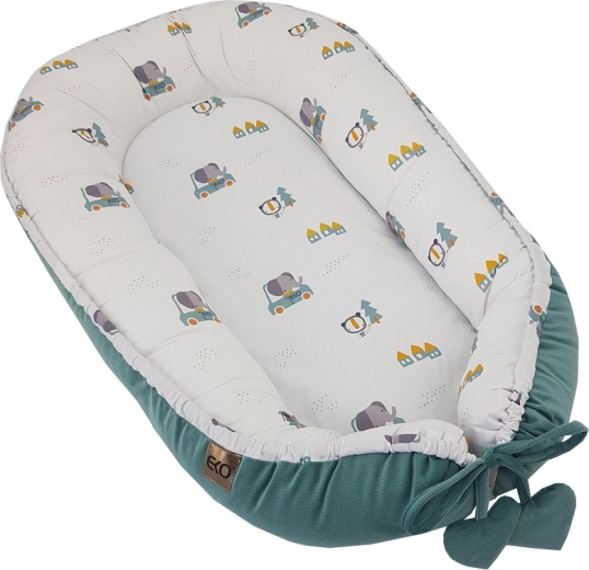 EKO baby nest velvet Cars 90 × 60 cm