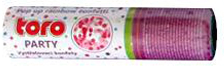 Confettis arc-en-ciel à projection 15 cm