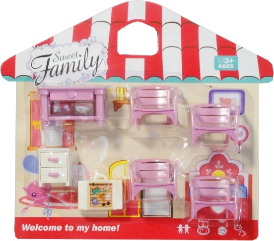 Ensemble de mobilier de chambre pour enfants avec valisette