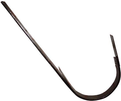 Crochet autonome en J 330 mm galvanisé