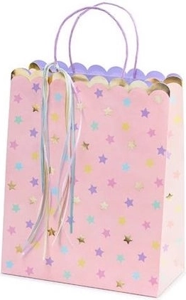 Cadeautas Gwiazdki (sterretjes) 26 × 32 × 13 cm, mix van motieven
