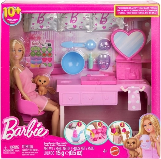 Barbie spa set with accessories