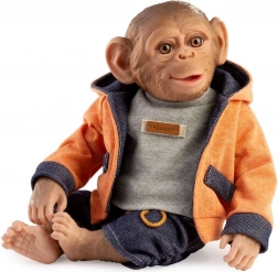 GUCA Reborn baby monkey with soft body 32 cm