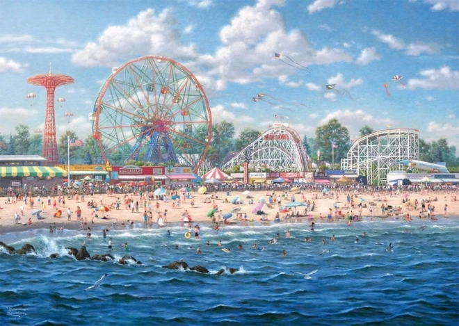 Puzzle Coney Island 1000 pieces SCHMIDT