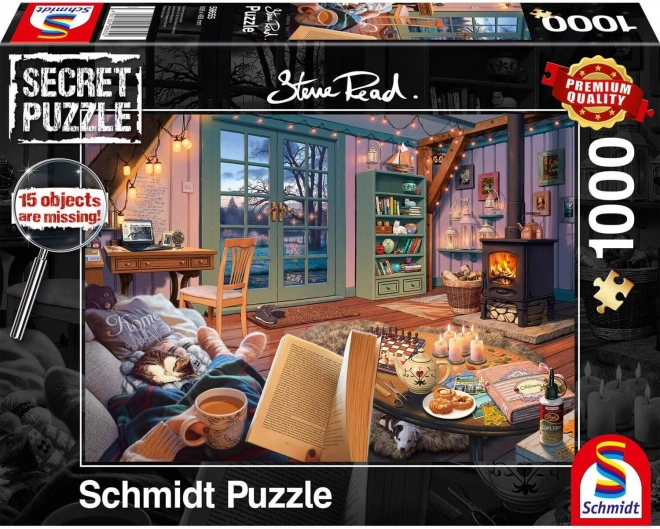 Schmidt Secret puzzle – Dans la maison de vacances, 1000 pièces