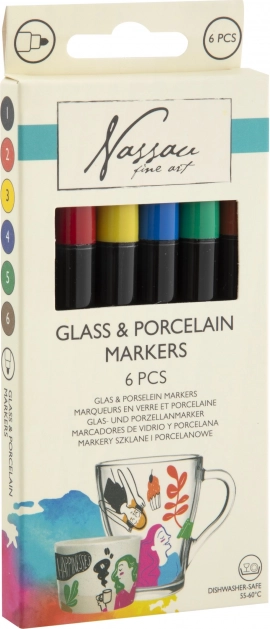 Marker voor porselein en glas