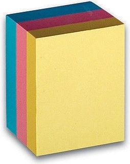 CONCORDE Self-Adhesive Notepad 51 × 38 mm, pastel colors, 300 sheets