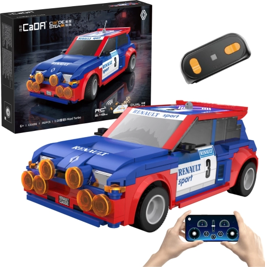 Kit de construction CaDA voiture RC RENAULT 5 Maxi Turbo 1:20 (282 pièces)