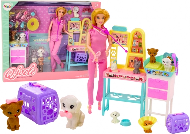 Veterinary Furniture Doll Set Pet Accessories