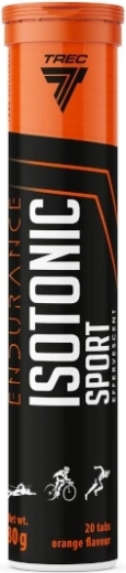 Trec Endurance Isotonic Sport comprimés effervescents orange 20 comprimés
