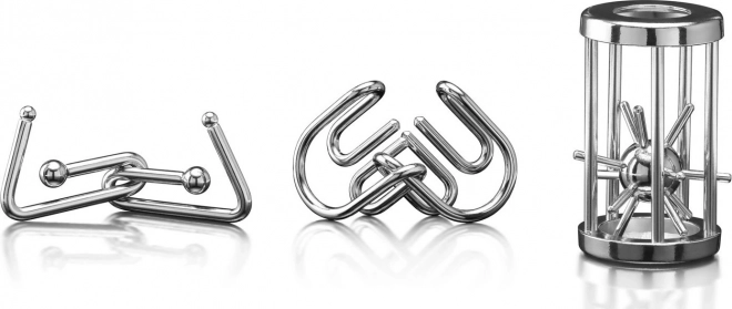 Set of 3 Metal Puzzles POPULAR