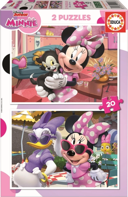 Educa Puzzle Minnie 2x20 Teile