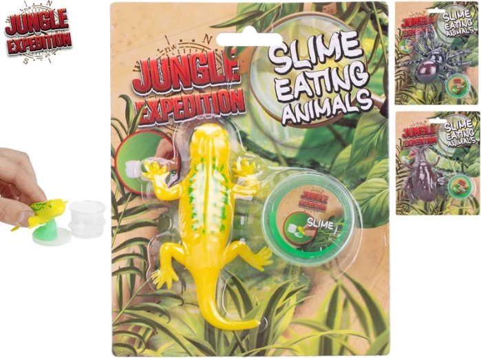 Jungle Expedition petit animal gluant – jouet interactif avec slime