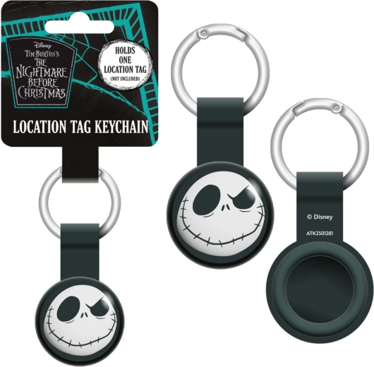 Porte-clés Nightmare Before Christmas pour traceur avec motif Jack Skellington