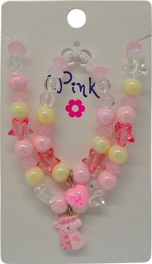 Creative Necklace and Bracelet Set – Unicorn