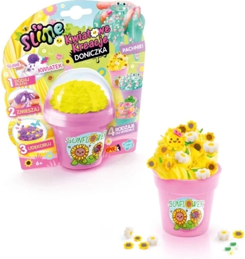 EPEE SoSlime bloemencreatie – bloempot met roos