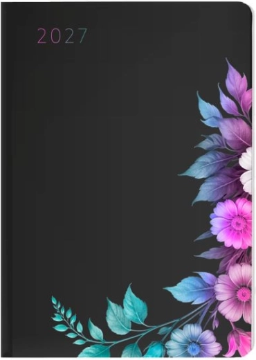 A5 Daily Planner Floral 2027