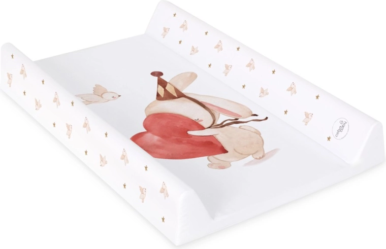 Ceba Baby Wickelauflage 2-seitig mit fester Platte 50×70 Ultra Light Pierrot