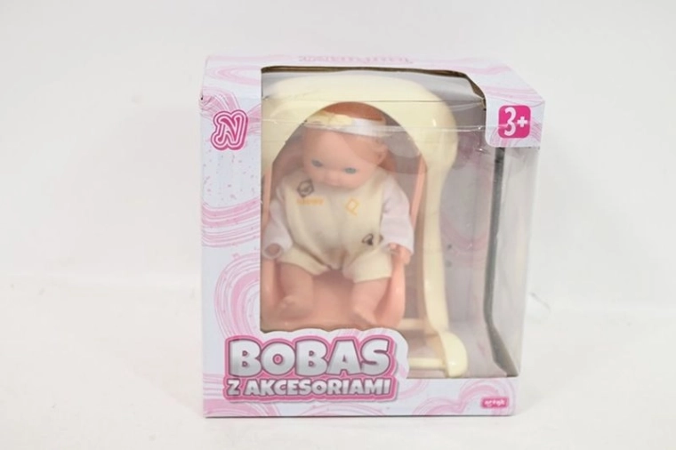 Natalia baby doll on a swing 11 cm
