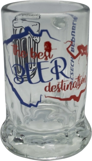 Mini chope en verre 40 ml – bière