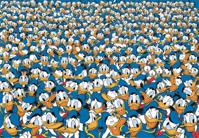 Clementoni puzzel Impossible Donald Duck 1000 stukjes