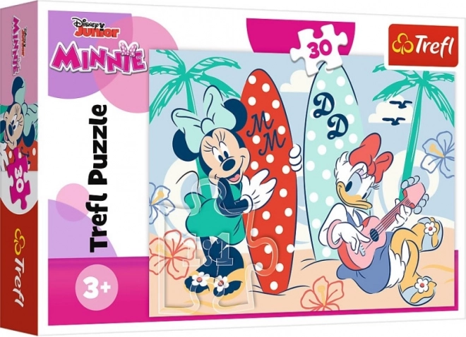 Puzzel Kleurrijke Minnie 30 stukjes
