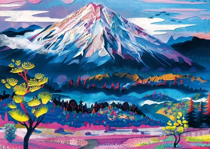 Puzzle Schmidt Calme des montagnes 1000 pièces