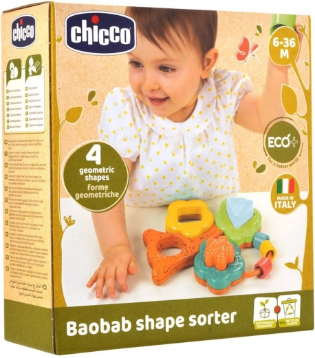 Chicco forme à trier Baobab Eco+ pour enfants dès 6 mois