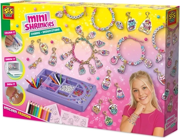 SES Mini Shrinkies Studio – creatieve set om hangers te maken