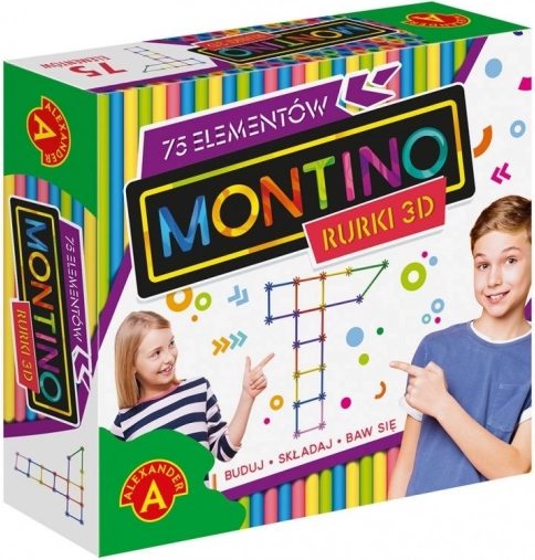 Jeu de construction créatif 3D Montino - 75 pièces