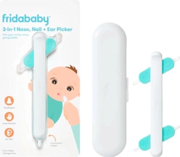 Fridababy 3-in-1 cleaner for ears, nose and nails