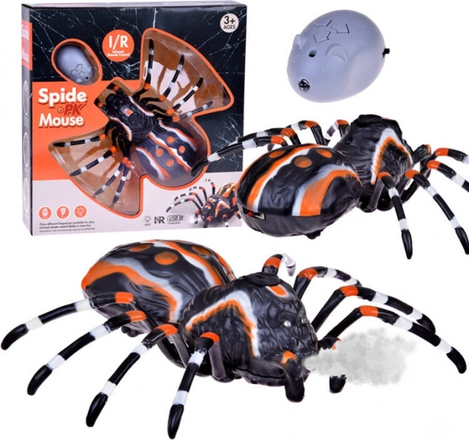 Realistische RC-spin met stoom, licht en geluid