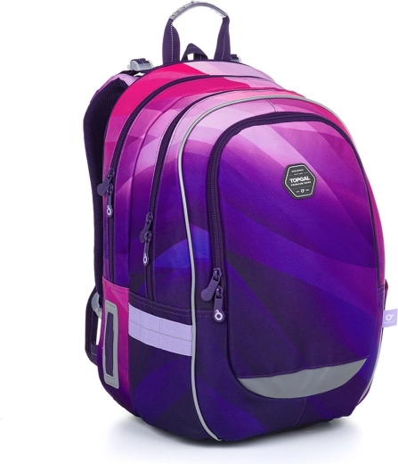 Schoolrugzak Topgal roze golf