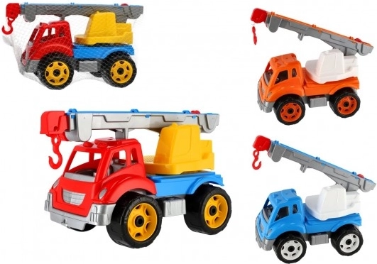 TechnoK Mobile Crane – plastic crane for children from 3 years