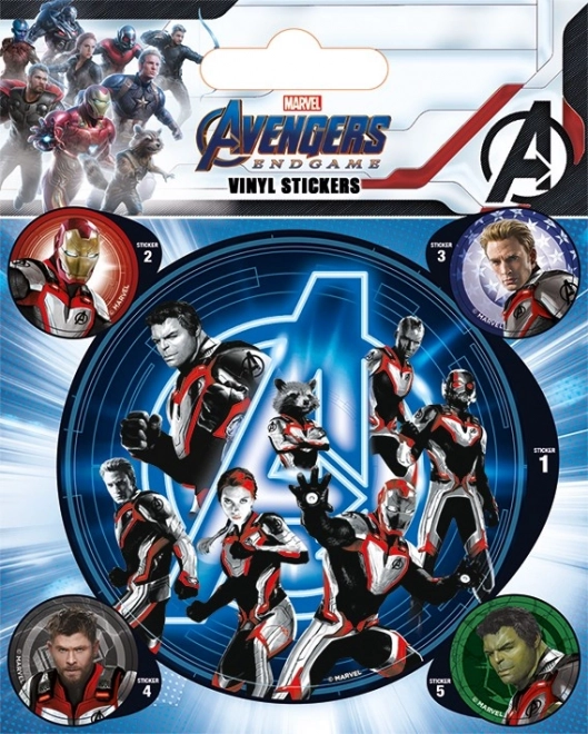 Stickers met Avengers-thema