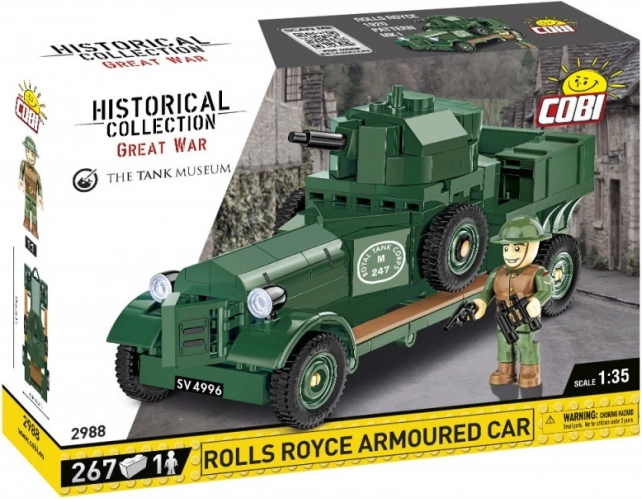 Blocks Historic Collection Rolls-Royce Armored Car 1920 Pattern Mk I