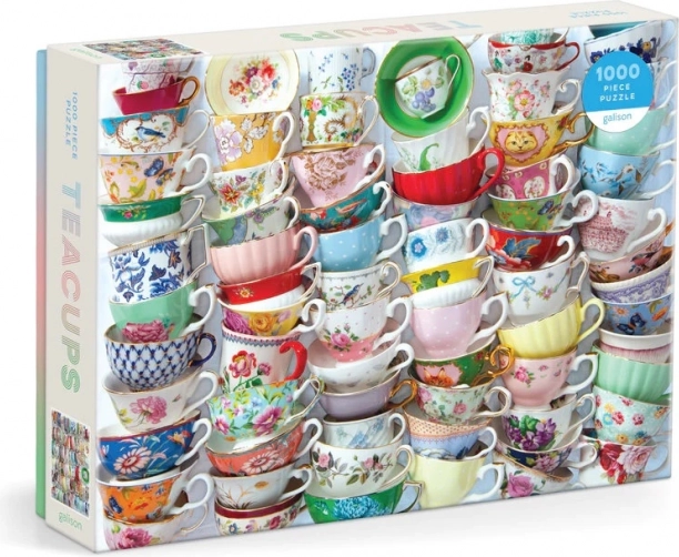 Puzzle Tasses à thé 1000 pièces
