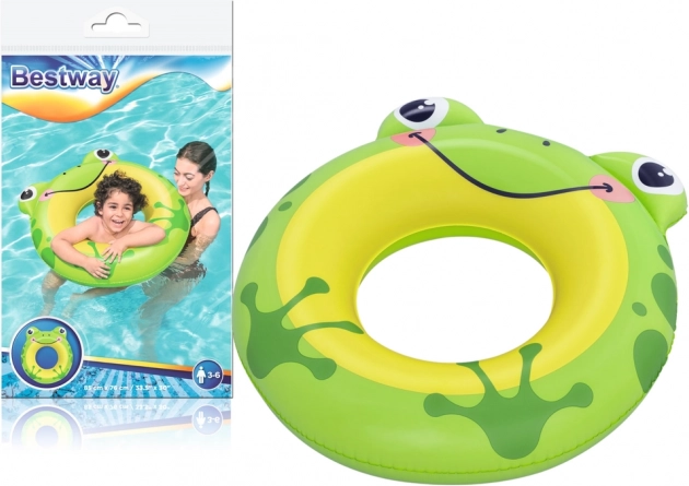 Bouée gonflable grenouille 76 × 85 cm Bestway