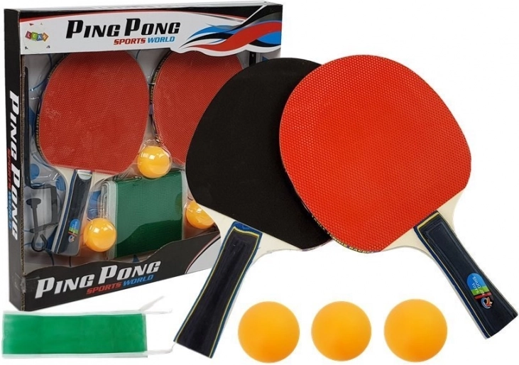 Ensemble de volley à partir de palettes de ping-pong