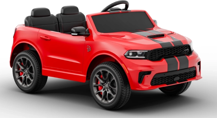 Voiture électrique pour enfants Dodge Durango rouge