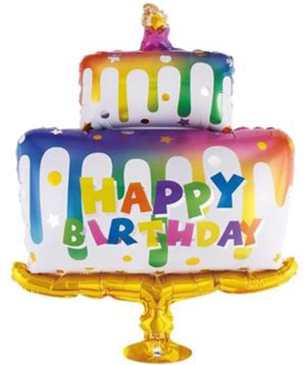 Fólioballon Taart 51 × 60 cm TORO