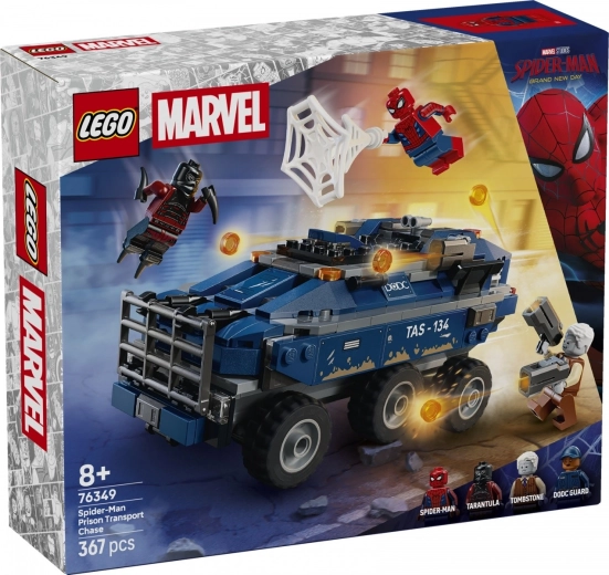 LEGO Marvel Poursuite de Spider-Man contre le transport de prisonniers