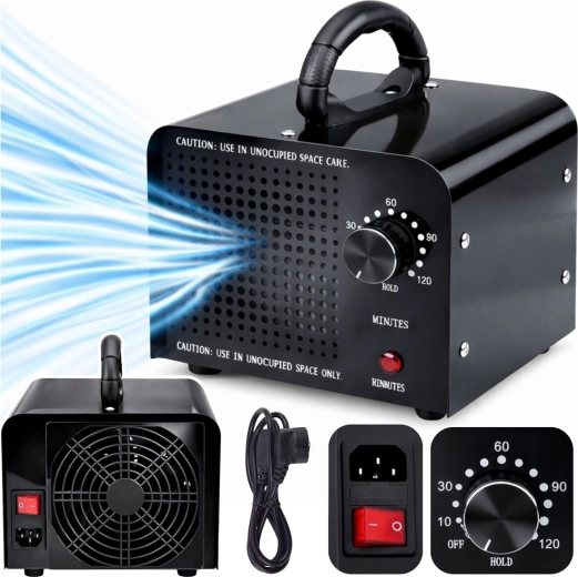 Ozongenerator LEAN 60.000 mg/u, 155 W met timer